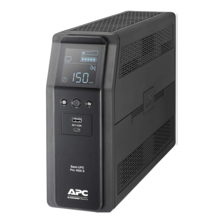 เครื่องสำรองไฟฟ้า APC 1600VA 960 วัตต์ รุ่น BR1600SI-3Y EASY UPS 8 ช่อง ป้องกัน ไฟตก ไฟเกิน_0